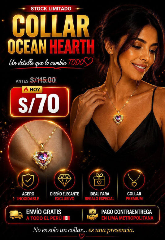 Collar Ocean Heart: Un detalle que lo cambia todo